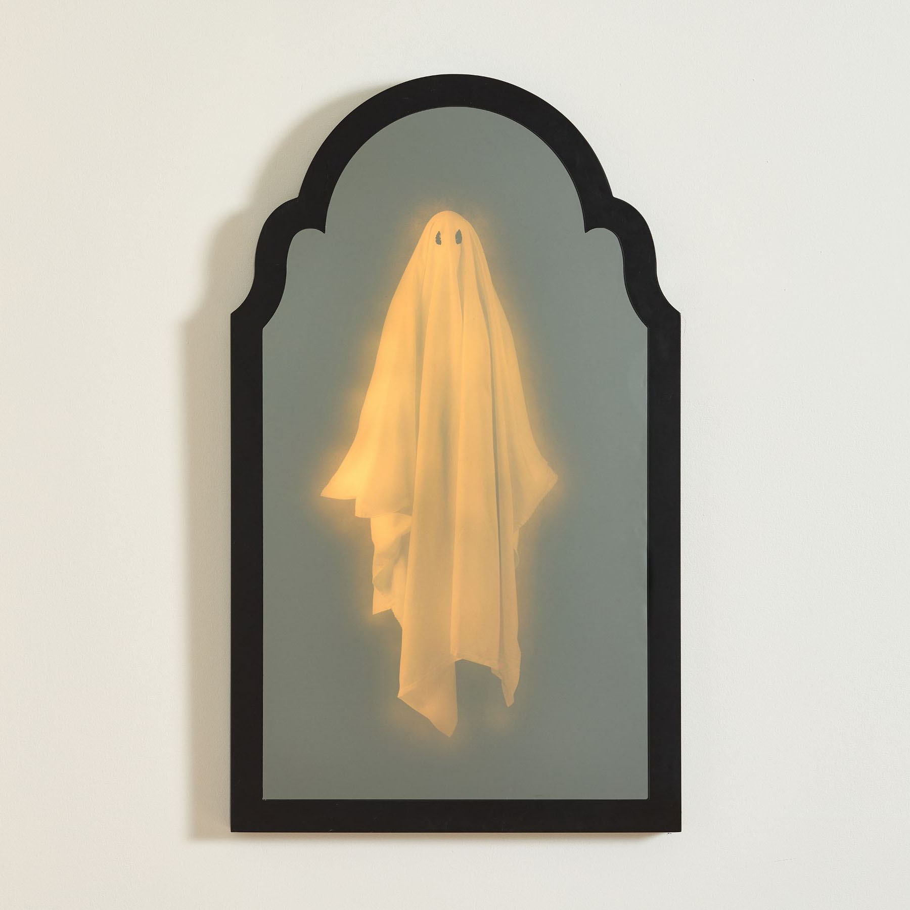 跨境2025 Halloween Hologram Ghost Mirror幽灵全息镜万圣节装饰