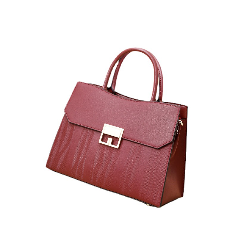Bolso de la madre de alto sentido 2023 nueva luz de lujo rojo bolso de la boda de gran capacidad bolso crossbody para las mujeres de mediana edad