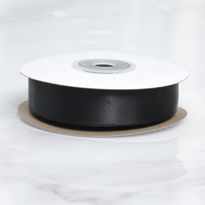 2cm cinta de poliéster de doble cara cinta de un solo lado cinta de color caja de pastel decoración cinta de tela flor correa cinta de seda correa