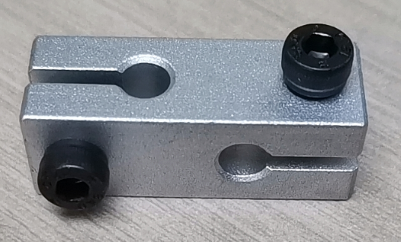 Soporte de Abrazadera Cruzada para Eje Óptico de Doble Orificio para Guía de Ensamblaje DIY