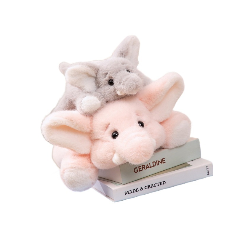 Muñecas de peluche de elefantes transfronterizos lindas muñecas de dibujos animados para niños con almohada tranquilizadora regalo de cumpleaños image 5