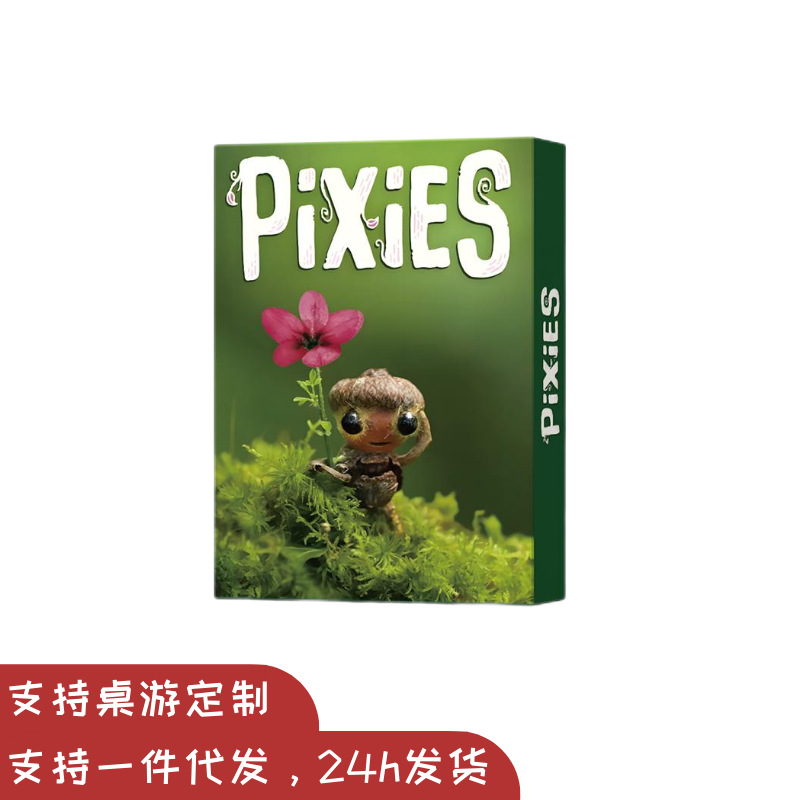 Pixies Chinese and English Four Seasons Fairy Card Collection Exercise Resilience 2-5 People Table Game Foreign Trade