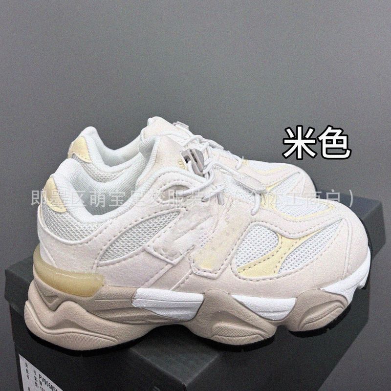 YY395儿童9060老爹鞋男女宝宝运动鞋kids shoes松紧扣|undefined