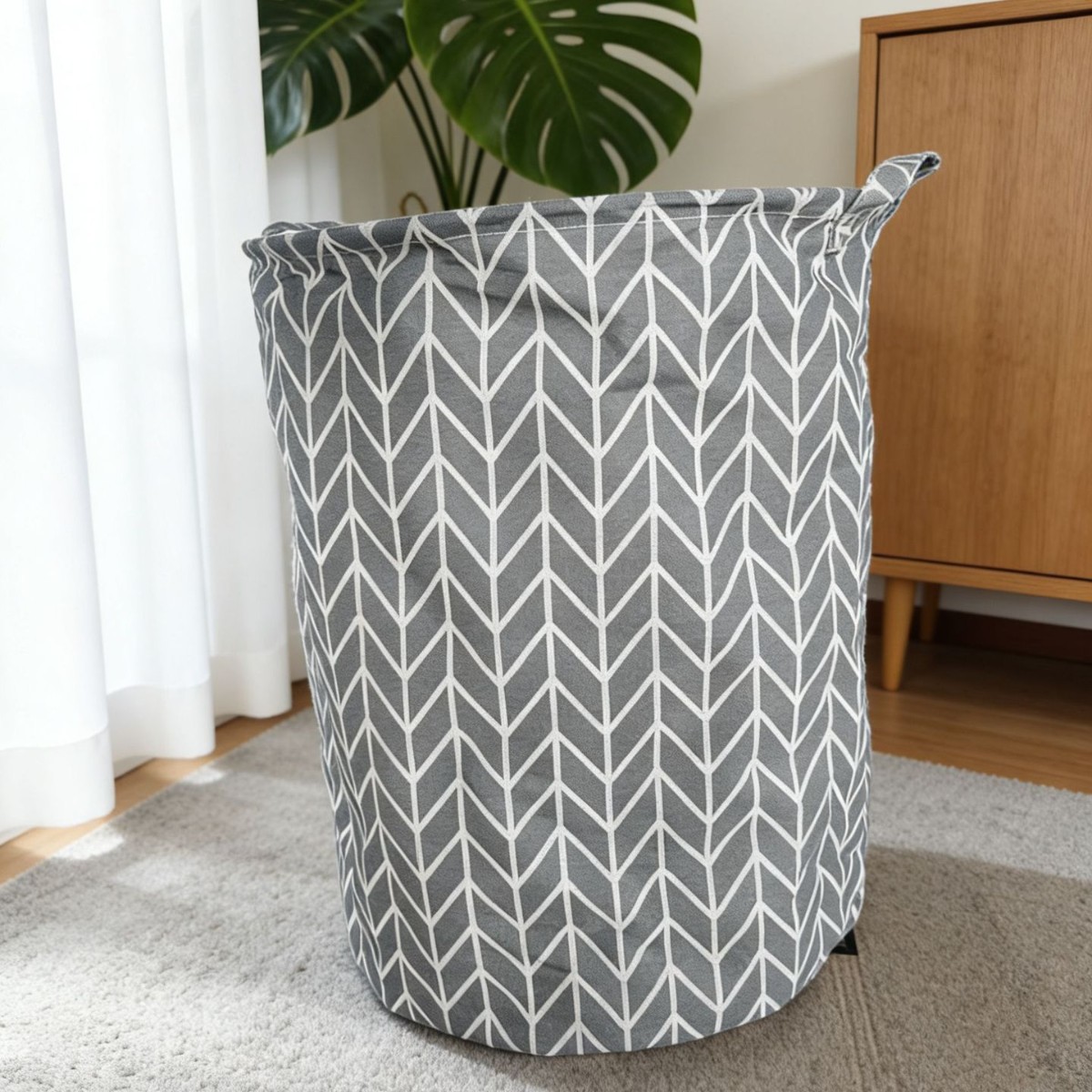 Cesta de almacenamiento de tela de gran capacidad ropa de juguete misceláneas lavandería cesta dormitorio hogar a prueba de humedad y moho-Prueba