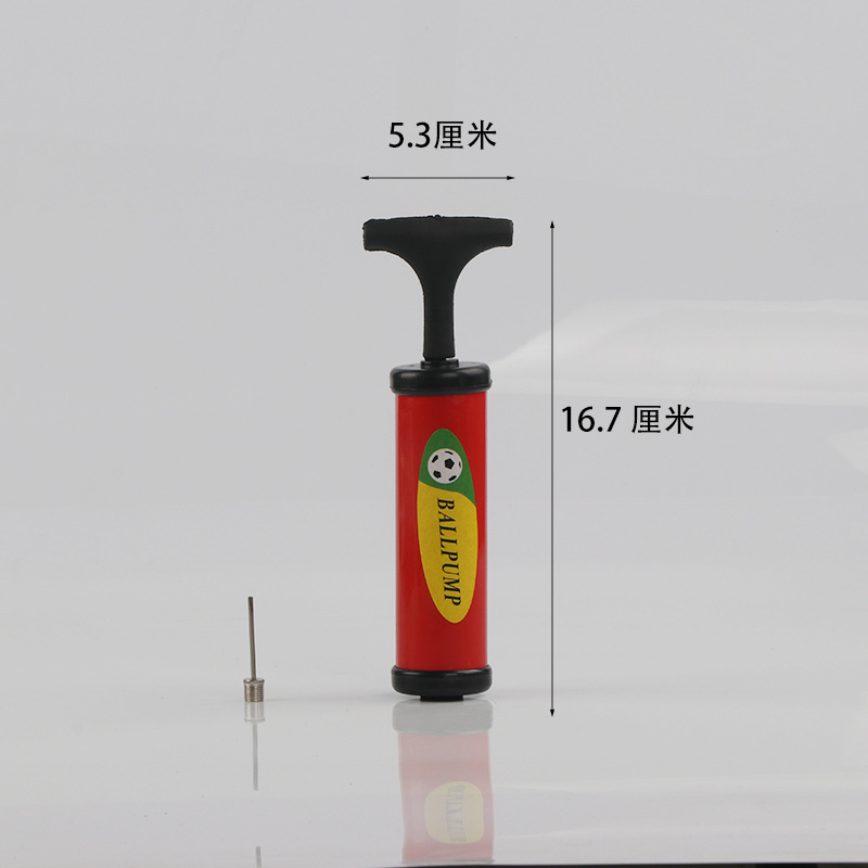 6inch 대외 무역 공기 펌프 (빨간색) + 볼 바늘 1 개