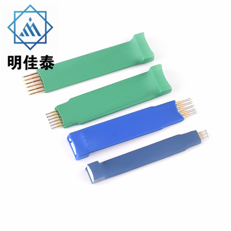 烧录针2.0/2.54mm 3/4/5/6/8P STC STM32 STM8单片机烧写弹簧探针