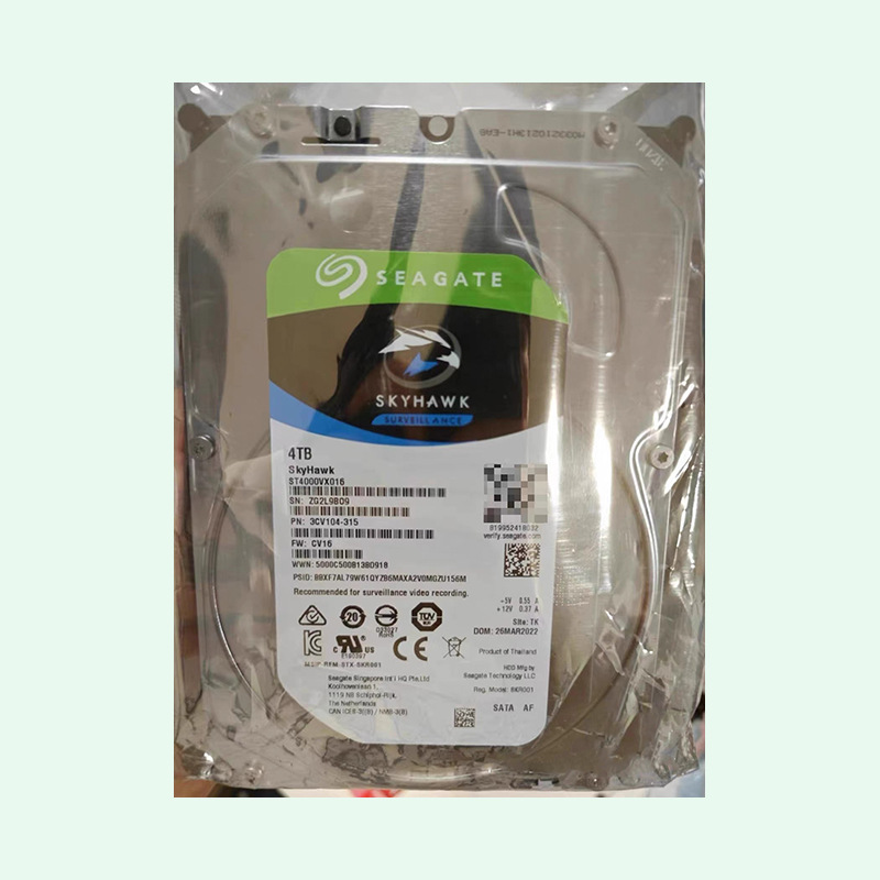 Cool Eagle Series Mechanical Hard Drive Sata Interface 3.5inch 4Tb St4000Vx016 Monitoring Hard Drive