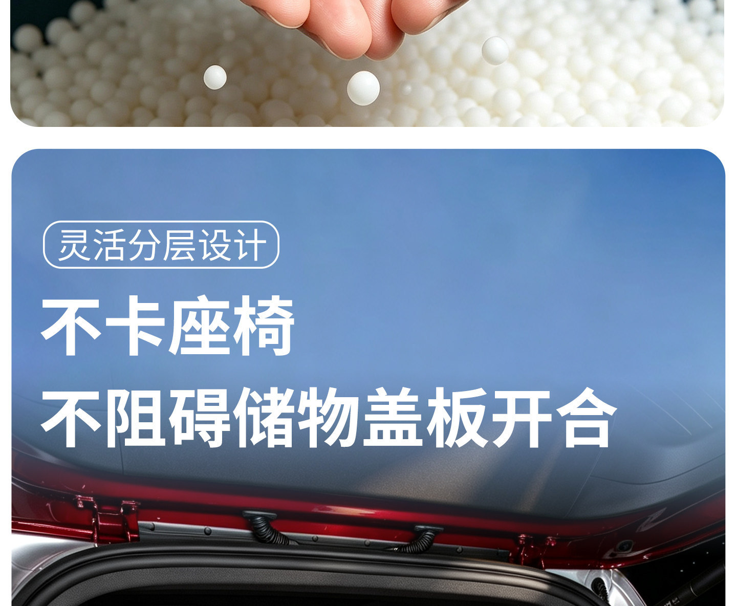 BYD Tang full-cover TPE integrated trunk mat, wear-resistant decorative accessory