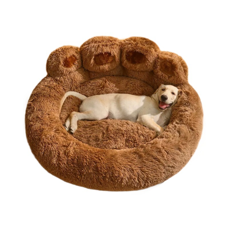狗窝冬天保暖中大型犬柯基金毛狗床加绒沙发睡垫四季通用宠物用品|undefined