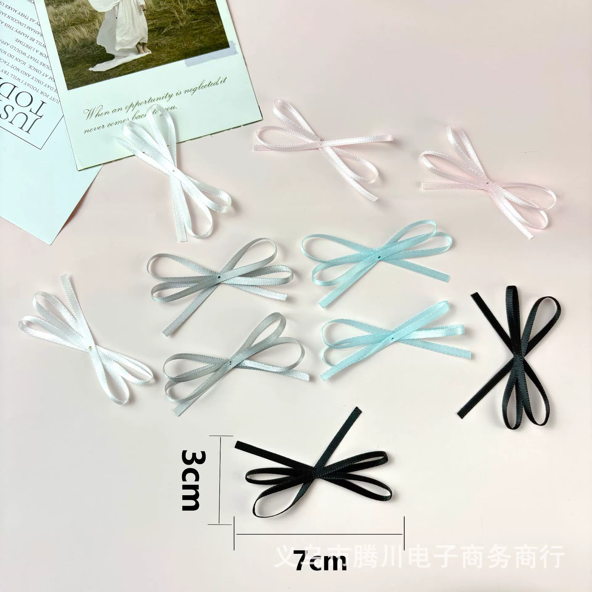 Новая лента из полиэстера и хлопка, маленькая карточка, сделай сам, бант, аксессуары для волос, материал, лента, одежда, обувь и шапки