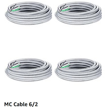 6/2 awgULzb|MC Cable,MC Solid Metal Clad Cable