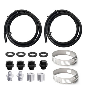 Hayward CLX220GA connecting bag saddle clamp 4 pieces SPX1700FG pool pump pipe plug drain plug