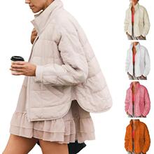 T 16410 Loose stand-collar cotton jacket ����������������ͨ