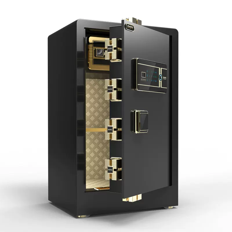 大一保险柜家用小型保险箱隐藏式密码指纹全钢保管箱办公室文件柜