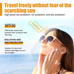 EELHOE Mini Light Circle Protective Spray, Fresh and Non-Greasy, Sunscreen, Waterproof, Sweatproof, No White Cast, Transparent