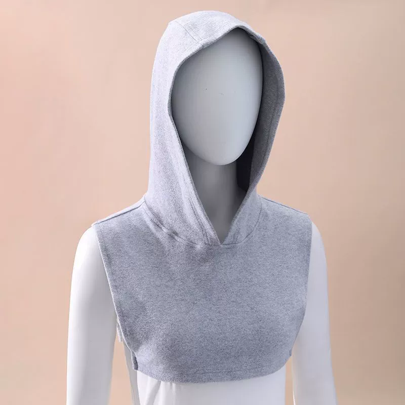 2024 Новый теплый воротник с капюшоном поддельный воротник поддельный воротник с воротником поддельный воротник поддельный воротник женский дикий