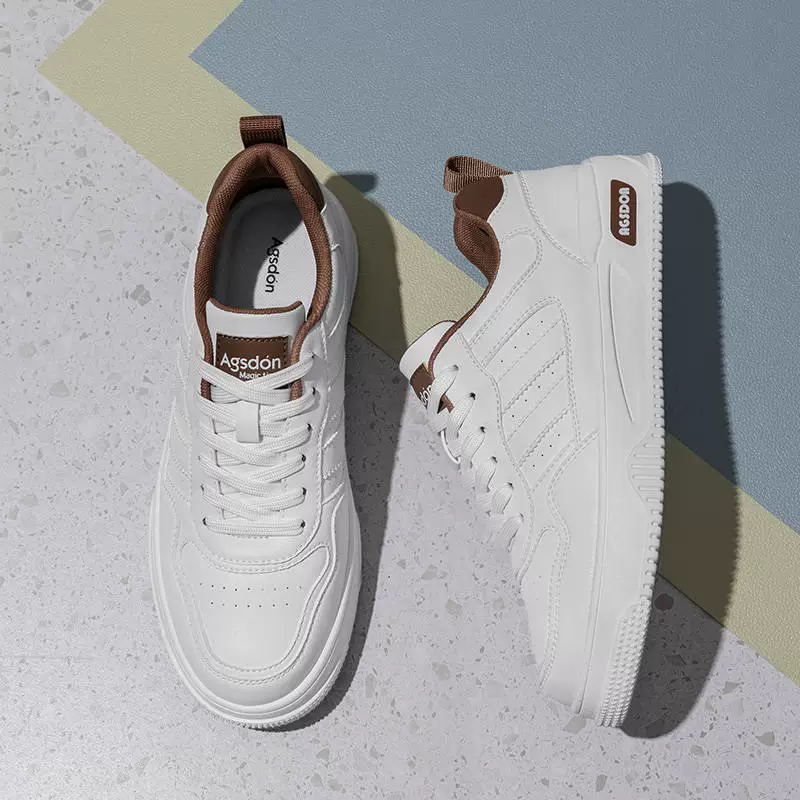 Огюльденг маленькая белая обувь мужская 2025 новый продвинутый смысл белая повседневная доска обувь весенняя спортивная мужская обувь