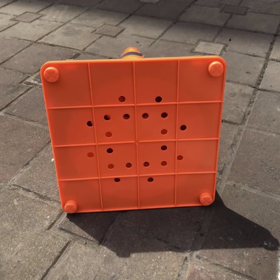 Foldable retractable road cone safety reflective cone ice cream bucket car traffic road emergency warning roadblock facilities