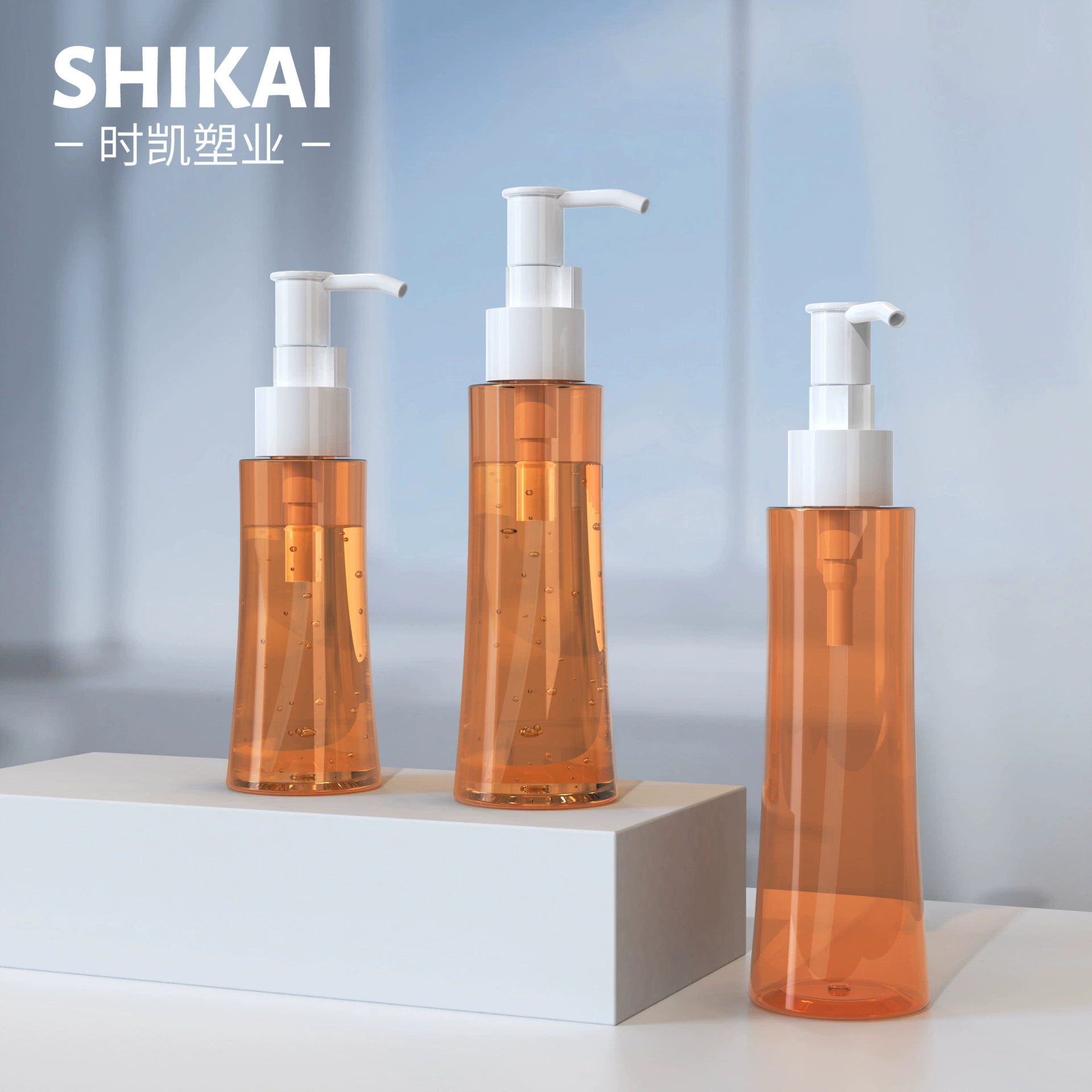 Спот 100mlpet прозрачная пластиковая бутылка для прессования 150ml бутылка для снятия макияжа для очищающего масла для ухода за кожей упаковочная бутылка