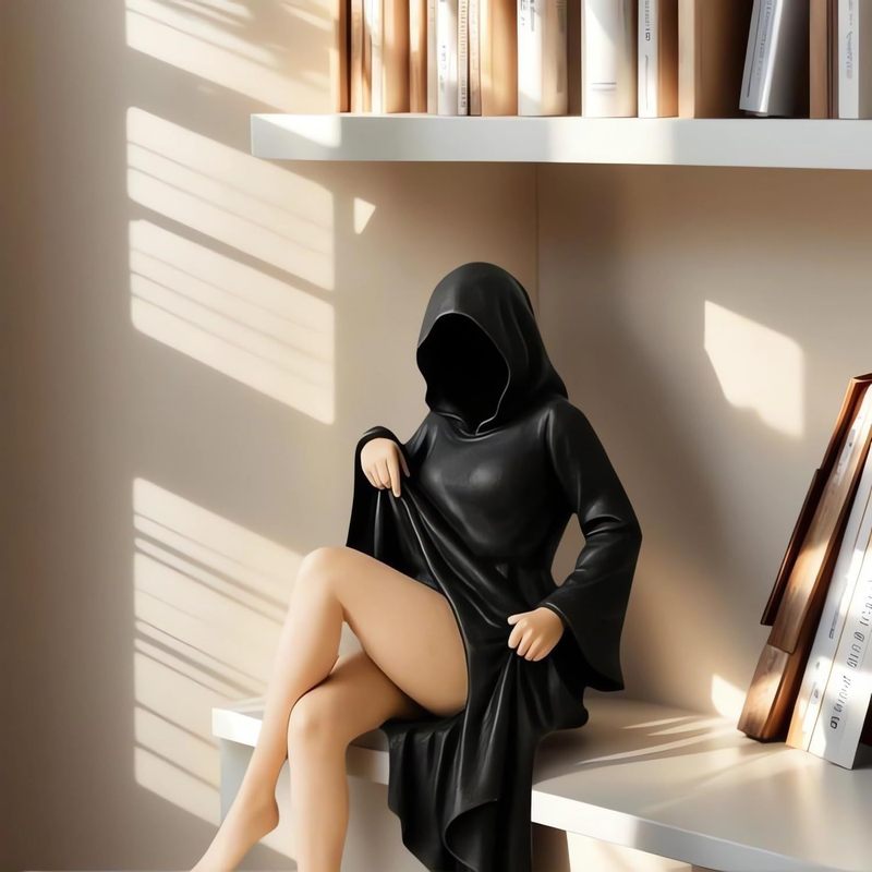 クロスボーダー新しいハロウィン神秘的な像ゴシック神秘的な女王ホームデスクトップ装飾品|undefined