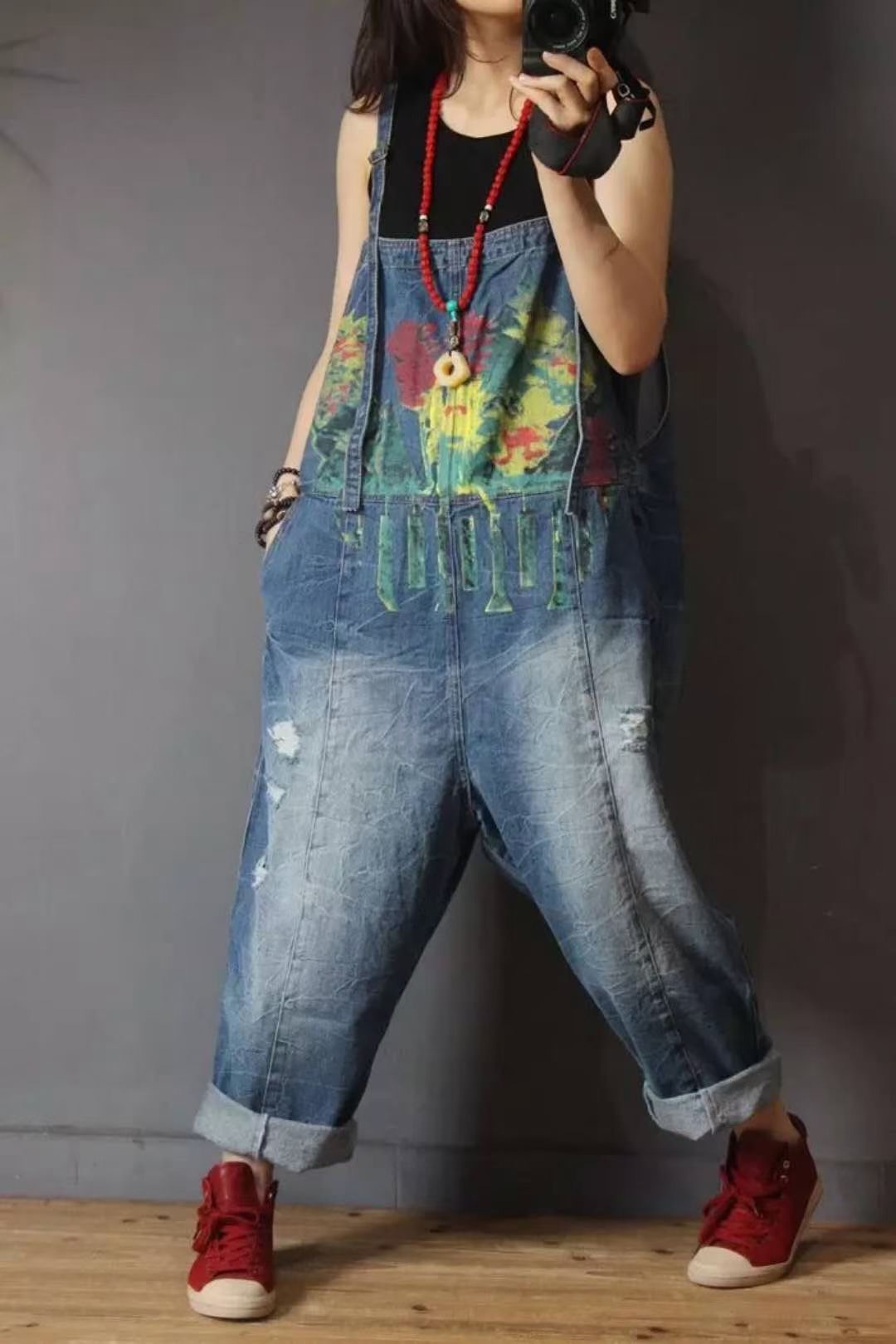 Stylish Denim Overalls