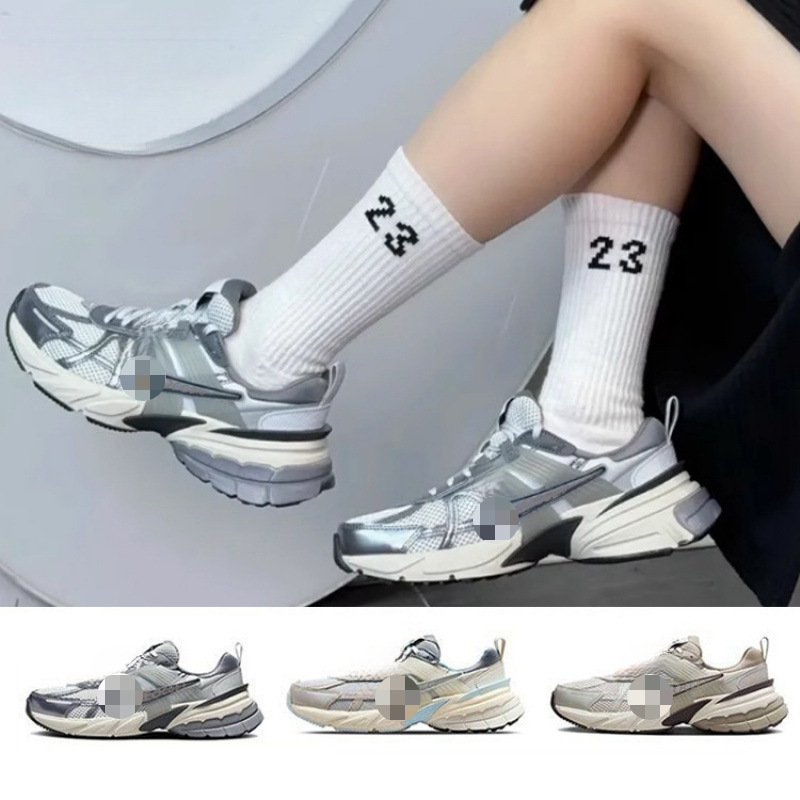 European Style Putian Shoes V2K Run Cross-Border Running Shoes Retro Large Size Mesh Breathable Sports Shoes Dad Shoes European Style Putian Shoes V2K Run Cross-Border Running Shoes Retro Large Size Mesh Breathable Sports Shoes Dad Shoes