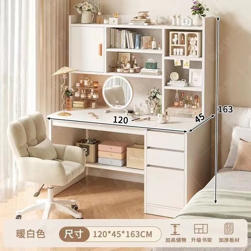Fábrica de venta directa mesa de tocador dormitorio moderno simple pequeño gabinete de maquillaje en una pequeña casa 2026 nueva mesa de maquillaje