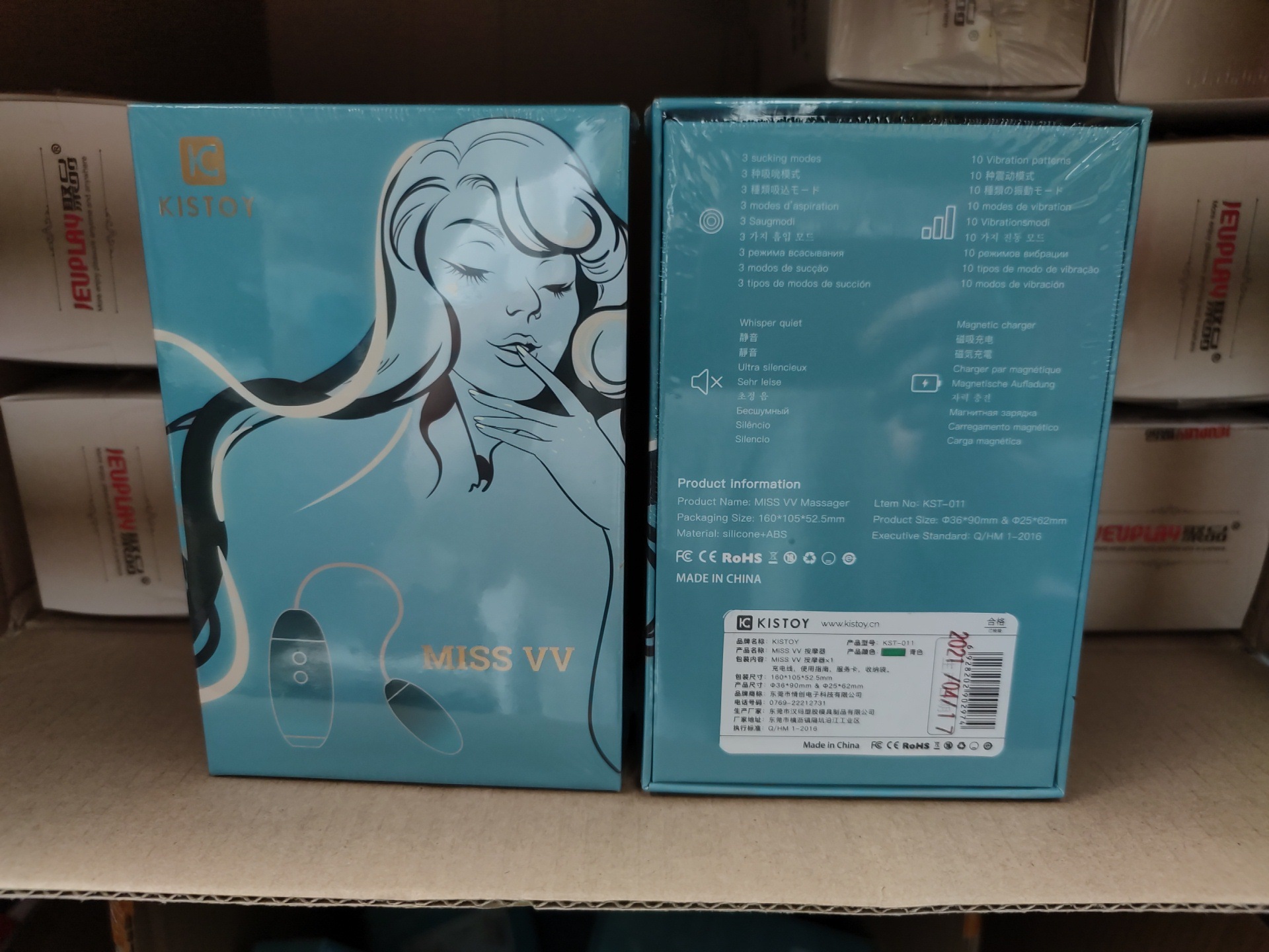 KISTOY ポリプラス大人のセックス製品女性のマスターベーションバイブレーター大人の大人のおもちゃセックス製品