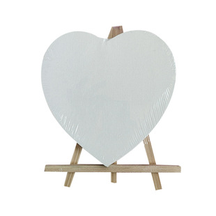 Processing of Customized Oil Painting Frame, Heart-Shaped Drawing Board, Cotton Frame, Acrylic Paint Frame, Student Painting Special-Shaped Blank Frame