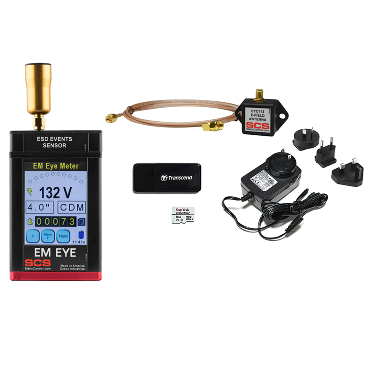 美国SCS 770715静电测试仪静电探测仪  替代SCS CTM048-21