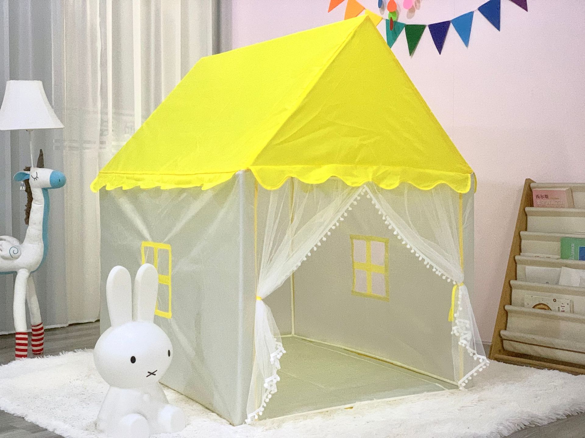 옐로우 애쉬 텐트 210D