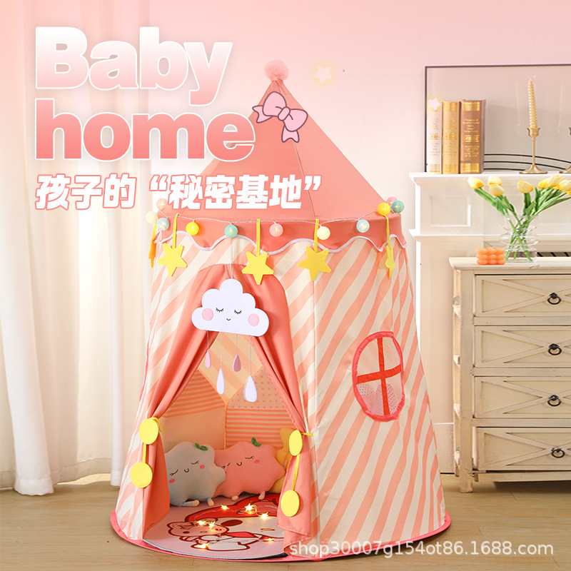 Tiendas de campaña para niñas, mochila para niños, base secreta, cabaña, pequeña casa, bebé, princesa, castillo, regalo de cumpleaños