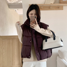 马甲女2025秋冬新款韩版宽松百搭羽绒棉马夹背心坎肩外穿短款外套