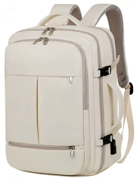 New Style Casual Commuting Water-Repellent Men's Backpack, Expandable Large-Capacity Women's Travel Bag, Student School Bag