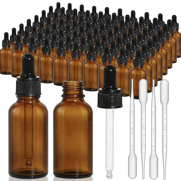 Brown Light-Proof Glass Essential Oil Bottle 10ml Essence Dropper Bottle Portable Skin Care Product Essential Oil Sample Bottle