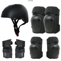 スキースケートボード保護具ヘルメットセット専門の膝保護カバー