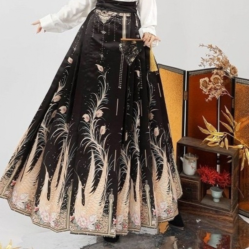 검은 말 스커트