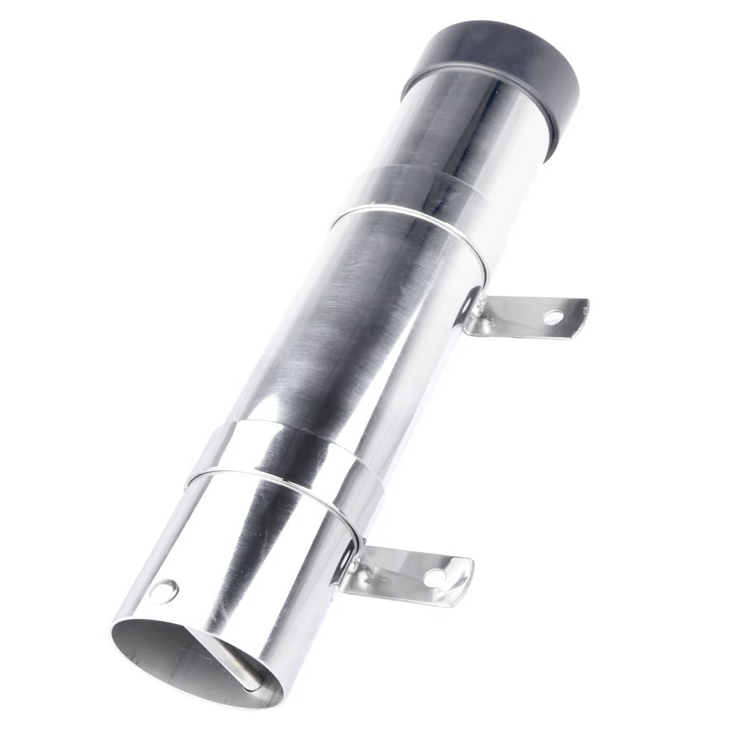 不锈钢可固定鱼竿座黑色鱼竿支架鱼竿钓座渔具游艇船舶五金配件