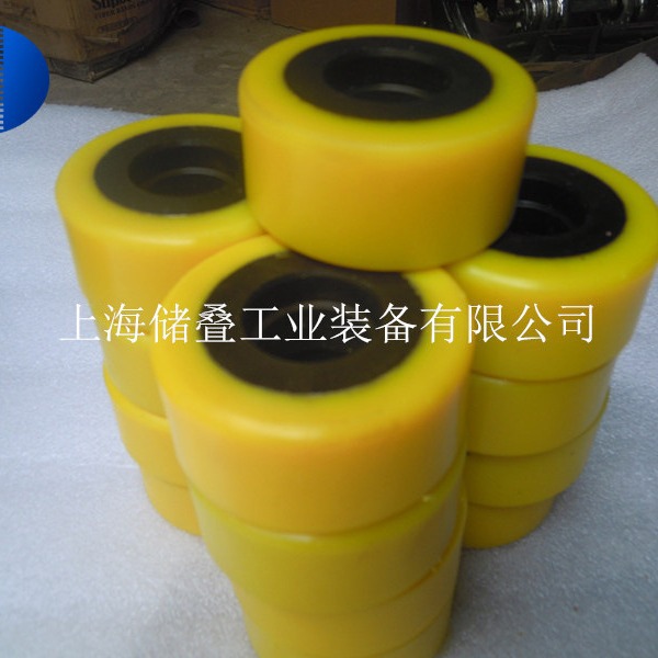 厂家专业生产聚氨酯包胶轮  AGV车轮包胶