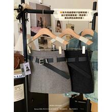 2026秋季韩版时尚气质显瘦百搭纯色半身裙女A字短群辣妹百搭短裙