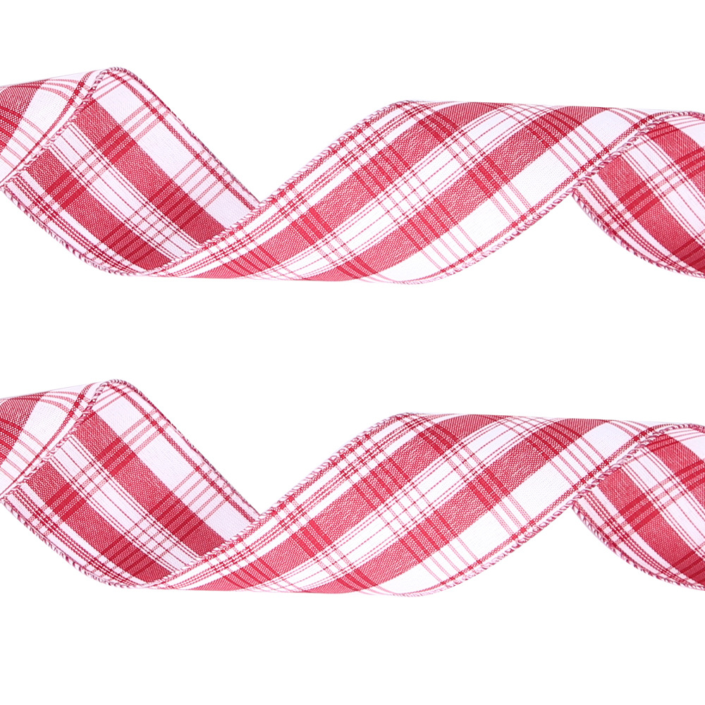Weihnachten Neue 6,3 cm Leinen Weihnachten Band Weihnachtsbaum Hängen Ornamente DIY Bogen Weihnachten Dekoration_voghion.com