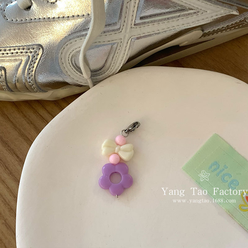 ¡Es súper caliente! Blogger, nuevo favorito, nicho, color brillante, zapatos de lazo, zapatos, botones de flores, zapatos deportivos, decoración