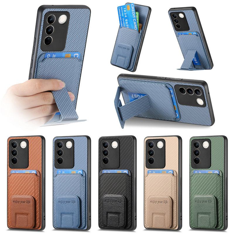 Suitable for Vivo V60Lite Mobile Phone Case, All-Inclusive, Simple S30 Anti-Fall, Y29 Stand, Card Insertion, Y500 Protective Case