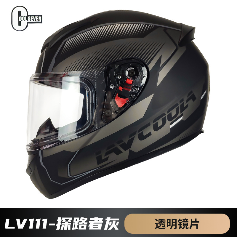 Casco de motocicleta certificado 3C DOT fábrica de comercio exterior Four Seasons casco completo universal casco de coche eléctrico Estándar Nacional Clase A
