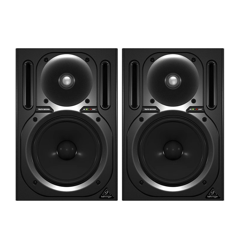 Behringer B2031A Active Monitor Speaker Hifi Multimedia Audio Performance Outdoor 8inch (Pair)