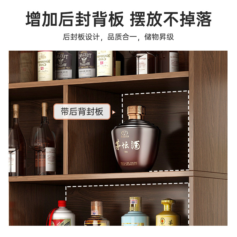 Gabinete de puerta de entrada Gabinete de pantalla sala de estar Gabinete de partición Gabinete de comedor Gabinete de estante Gabinete de exhibición Gabinete de vino contra la pared