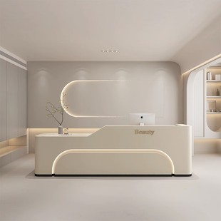 Beauty Salon Cashier Clothing Store Bar Simple Modern Company Front Desk Light Luxury Arc Hotel High-end Bar