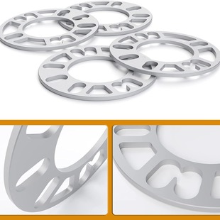 GM widened hub washer 3mm5mm8mm10mm lug forged aluminum hub adapter aluminum alloy