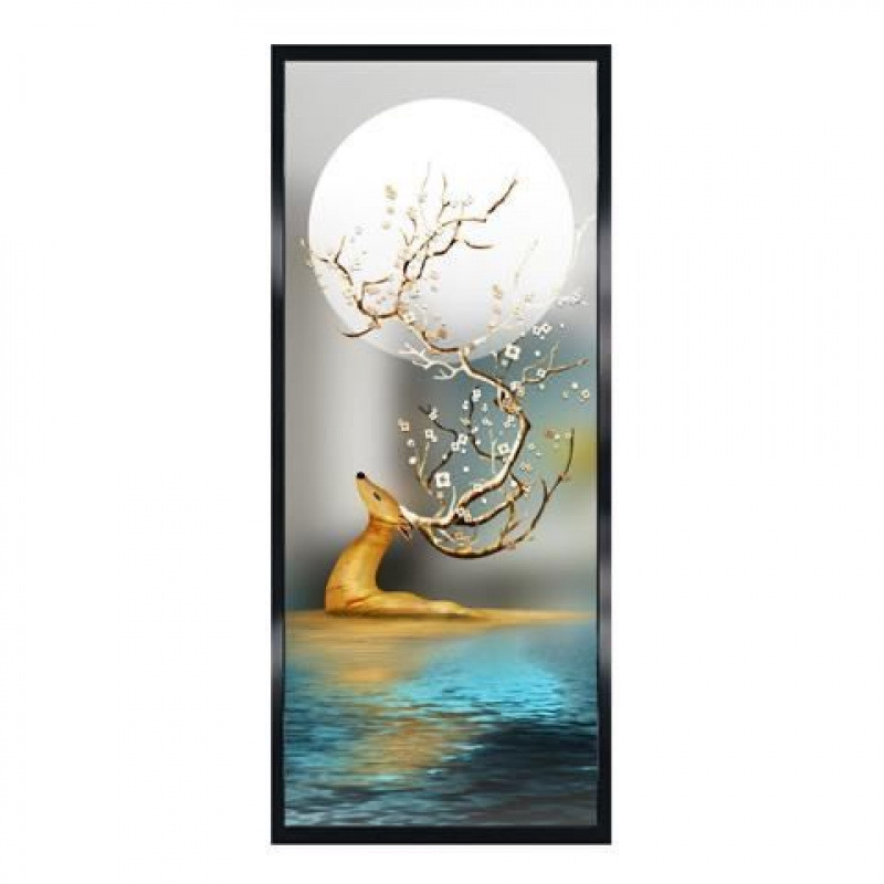 Vidrio temperado de lujo ligero pantalla moderna y simple inodoro de baño de entrada de pared divisoria de baño de media pared cubierta