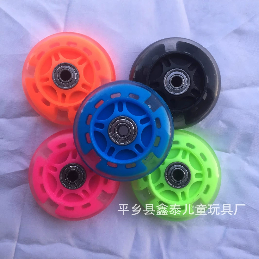 Источник фабрики 80 Толщина 24 PU вспышка колесо твист автомобильные аксессуары роликовые коньки колесо твист автомобильное колесо